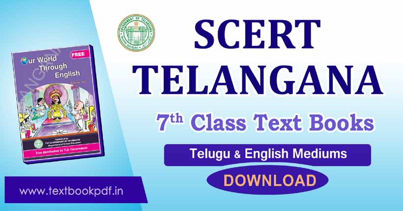 SCERT Telangana Class 7 Text Books PDF