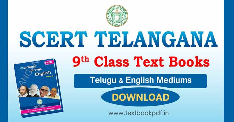 SCERT Telangana Class 9 Text Books PDF