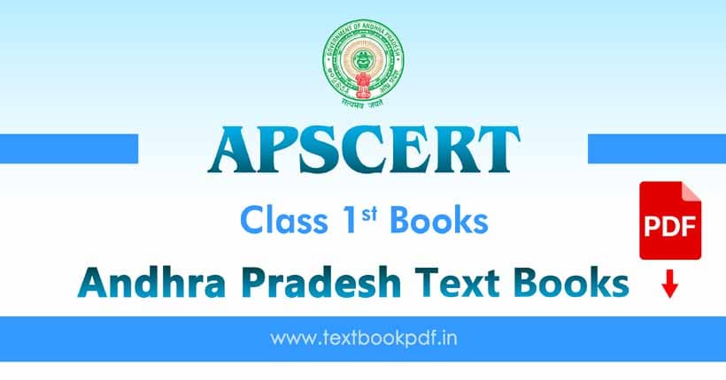 Download AP SCERT Class 1st Text Books PDF