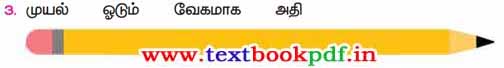 3rd Standard - Thanithiramai - Murai Mariulla sorkalai Muraipaduthi Thodar Uruvakuga