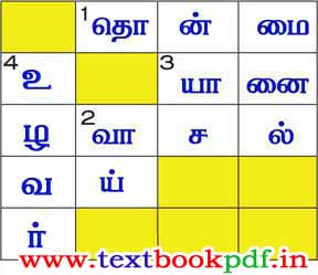 4th standard - yanaikum panaikum sari - Kuripugalai Kondu katathil irunthu vidai Kanboma