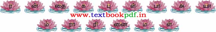 4th standard - yanaikum panaikum sari - pookalil ulla eluthukalai kondu kodita idangali nirapuga