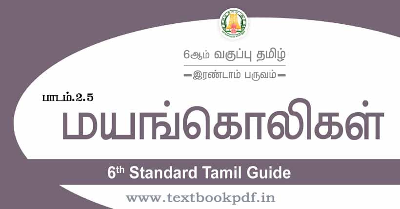 6th Standard Tamil Guide - mayangoligal